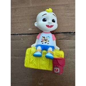 Cocomelon JJ Figure Tonie on Hay Bale Farm  Yellow Red Blue